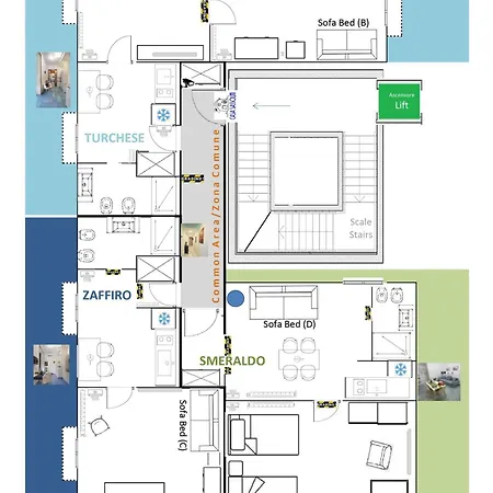 Casa Sassolini * Naples