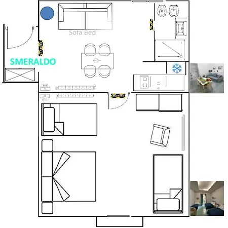 דירה Casa Sassolini